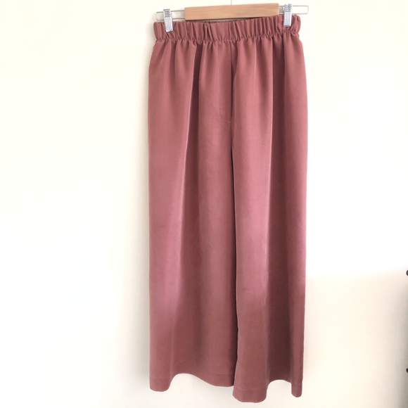 American Apparel Pants - American Apparel Dusty Rose Palazzo Pants